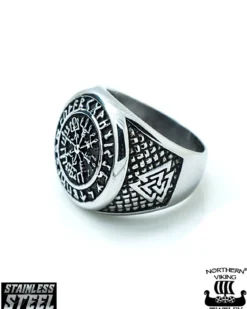 Vegvisir sormus - Teräs