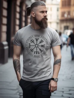 Viking Compass t-paita
