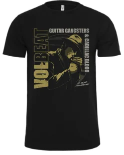 Volbeat - Guitar & Gangsters t-paita - Musta