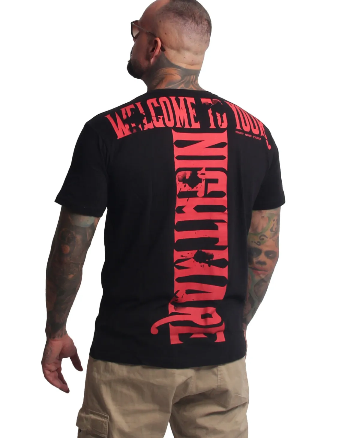 Welcome t-paita - Musta
