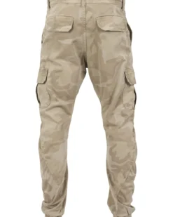 Zane reisitaskuhousut - Beige camo