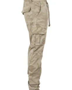 Zane reisitaskuhousut - Beige camo
