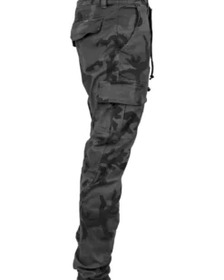 Zane reisitaskuhousut - Harmaa camo