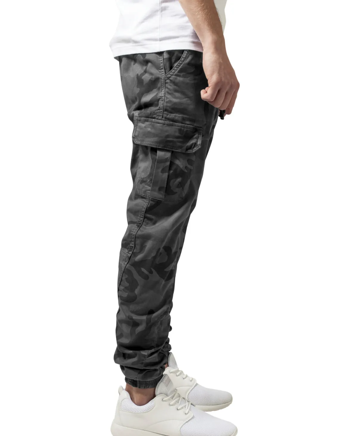 Zane reisitaskuhousut - Harmaa camo